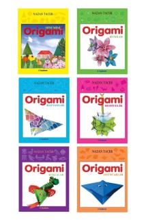 Origami Kitapları Seti-6 Kitap-Uçanbalık